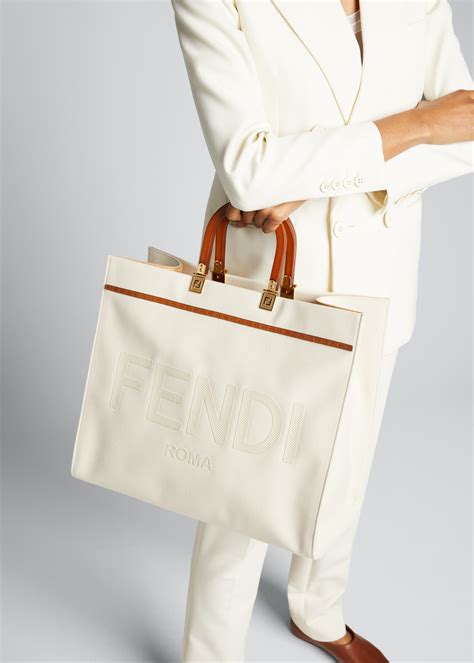 fendi large sunshine tote bag.